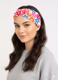 خرید هدبند دخترانه رنگین‌ گل 🌈🌼