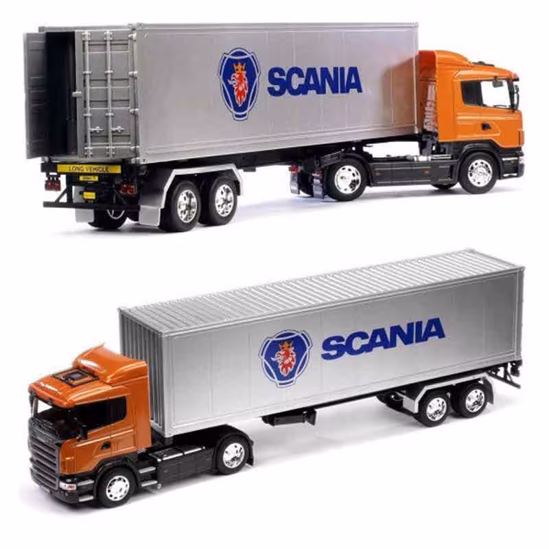 ماشین بازی ویلی مدل Scania R470 Trailer کد 32671