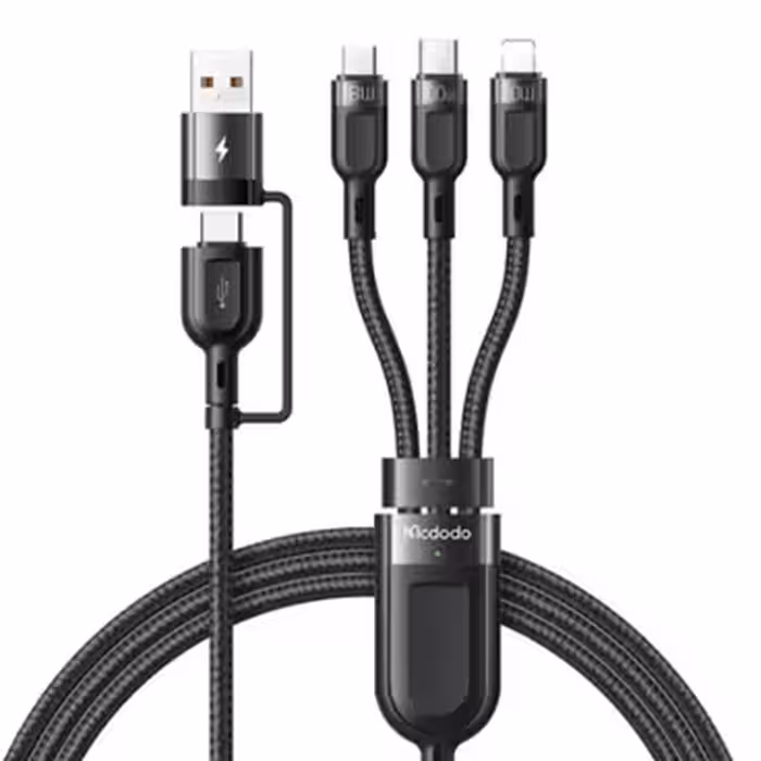کابل فست شارژ چندکاره 3 به 2 مک دودو مدل CA-8800