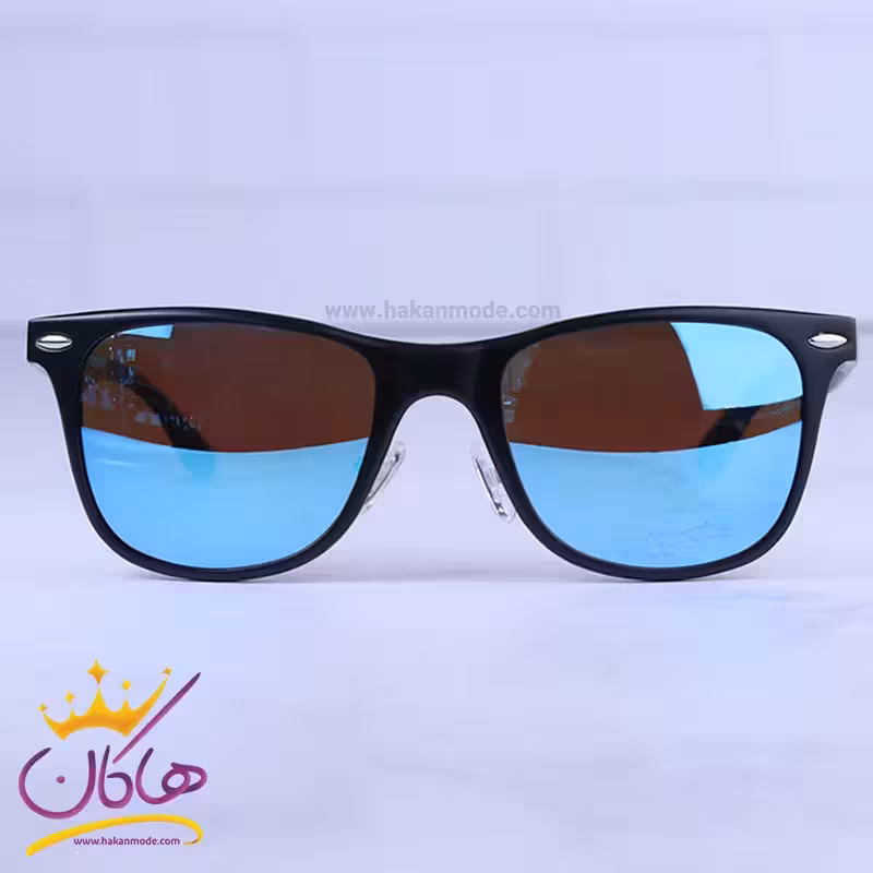 عینک آفتابی پلیس مردانه آلومینیوم شیشه جیوه ای آبی 8559/4