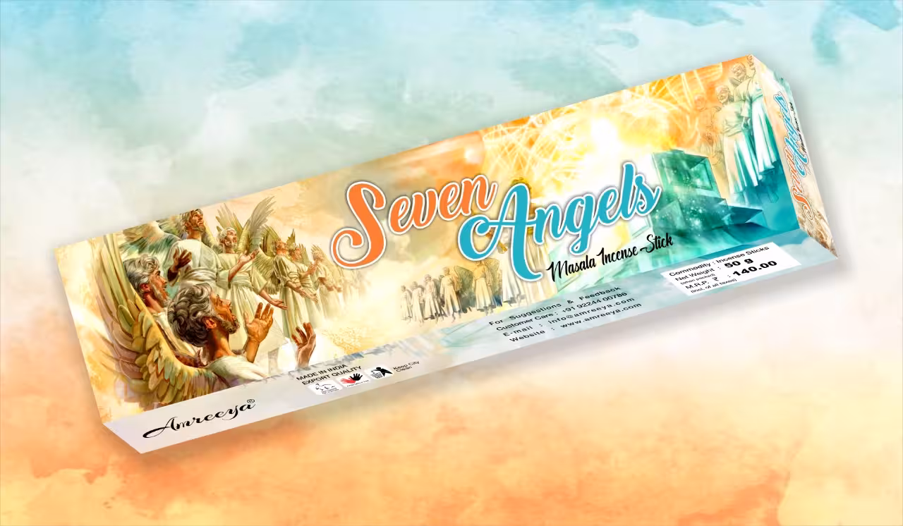 عود دست ساز هفت فرشته Seven Anjel از برند آمریا Amreeya