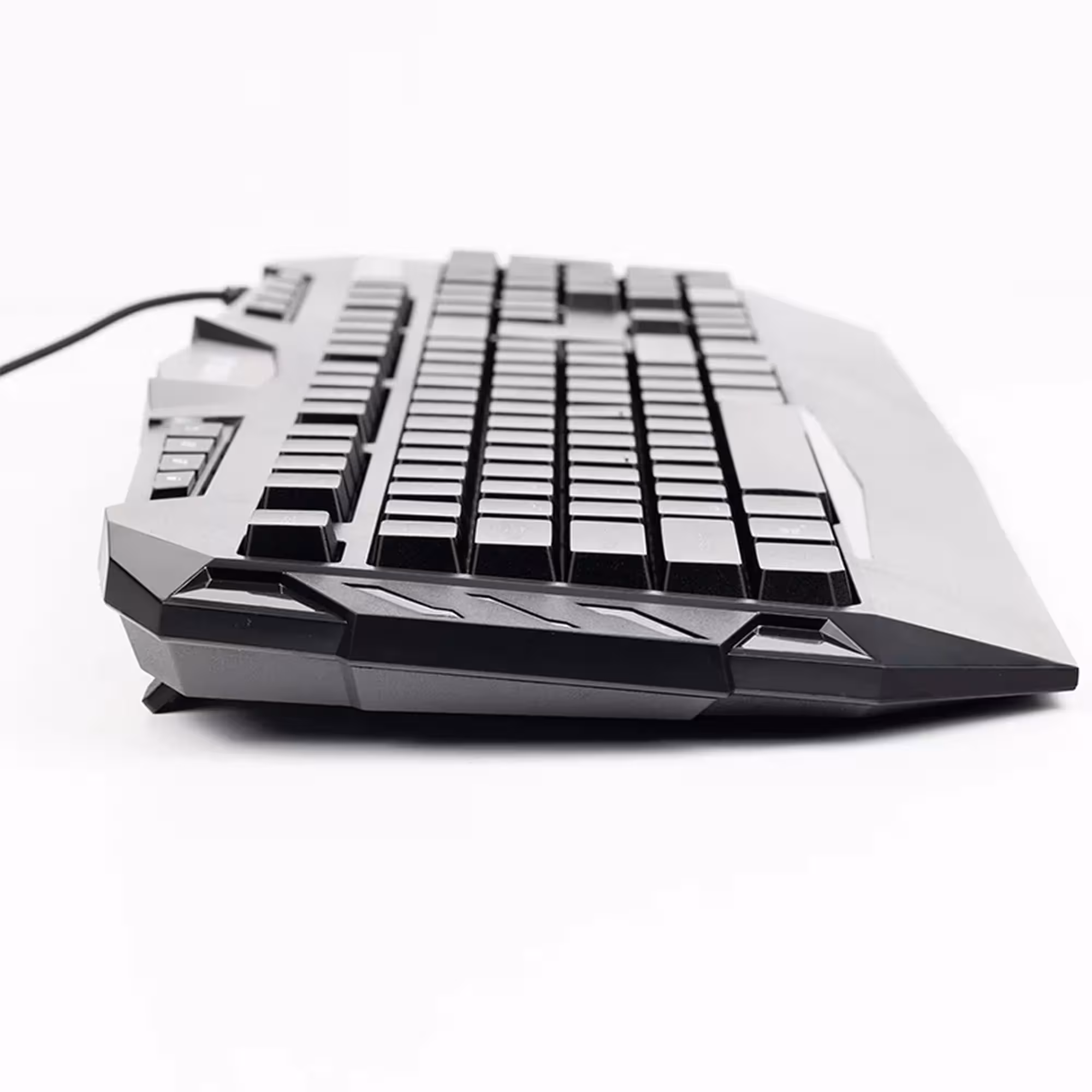 کیبورد گیمینگ هیسکا مدل HX-KEG400 RGB، سوییچ ممبران، Full-Size نورپردازی RGB