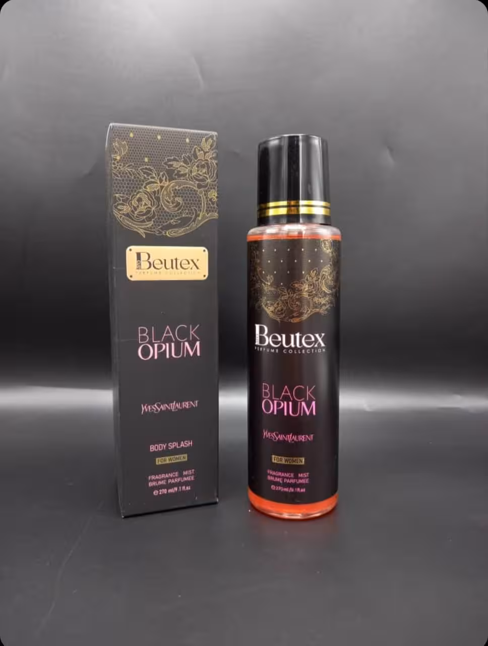 بادی اسپلش زنانه بیوتکس رایحه بلک اوپیوم 270ml