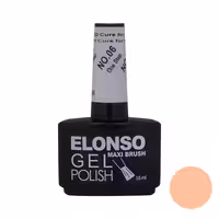 لاک ژل ناخن الونسو مدل رابربیس شماره 06