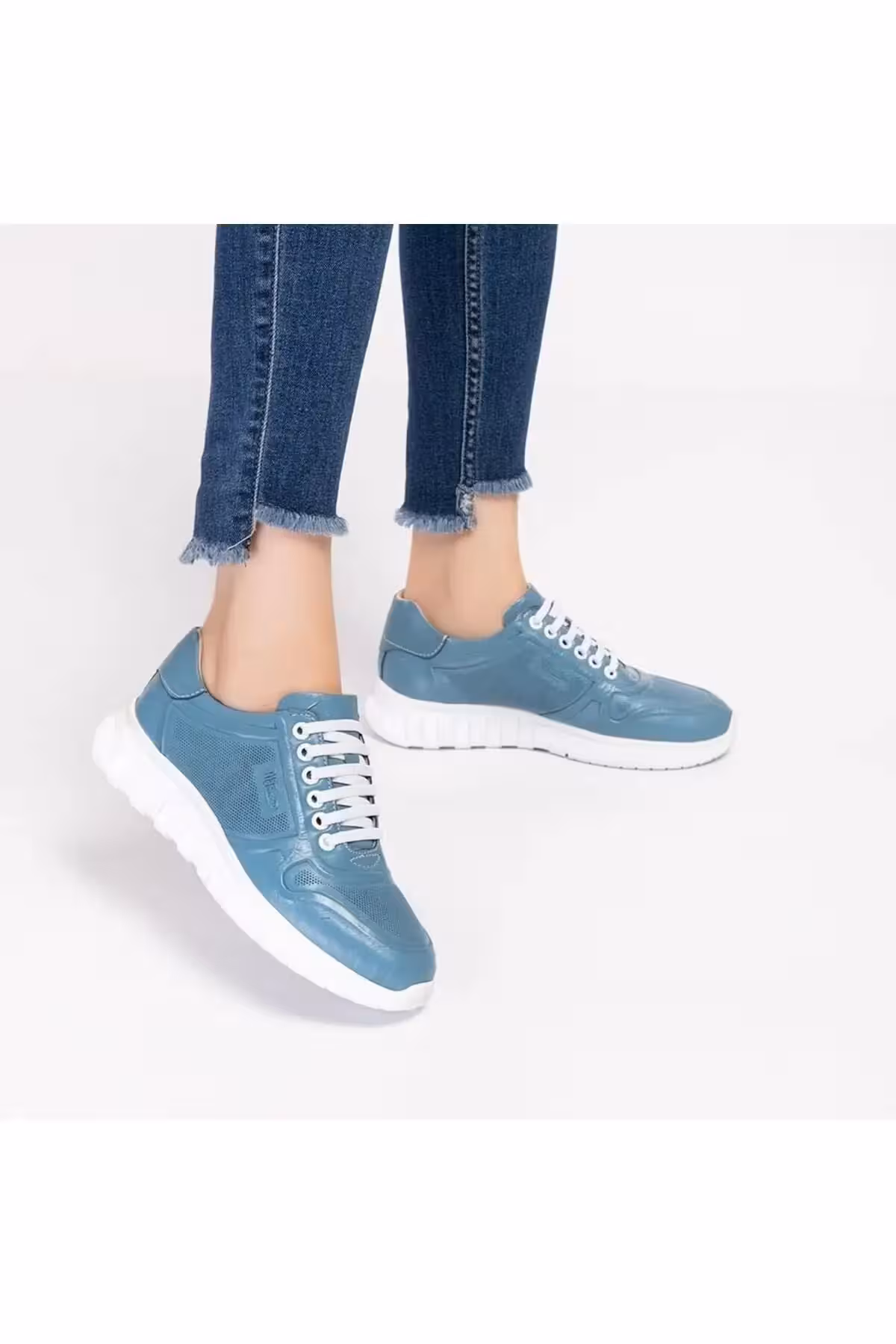 کفش طبی ورزشی زنانه اورتوپدیک دیابتی از چرم اصل- 6730