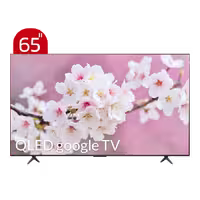 تلویزیون هوشمند QLED UHD 4K، برند تی سی ال، مدل C655، سایز 65 اینچ، با سیستم عامل Google TV