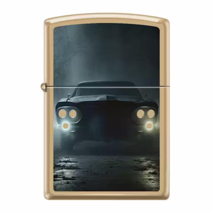 فندک زیپو Zippo مدل Z-CI421667-254B | فندک بنزینی طرح کلکسیونی Venetian | ماشین | ساخت آمریکا | با گارانتی مادام العمر | مناسب برای مجموعه‌داران