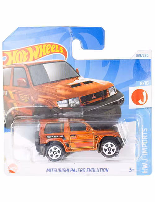ماشین دکوری مدل Mitsubishi Pajero Evolution برند Hot Wheels