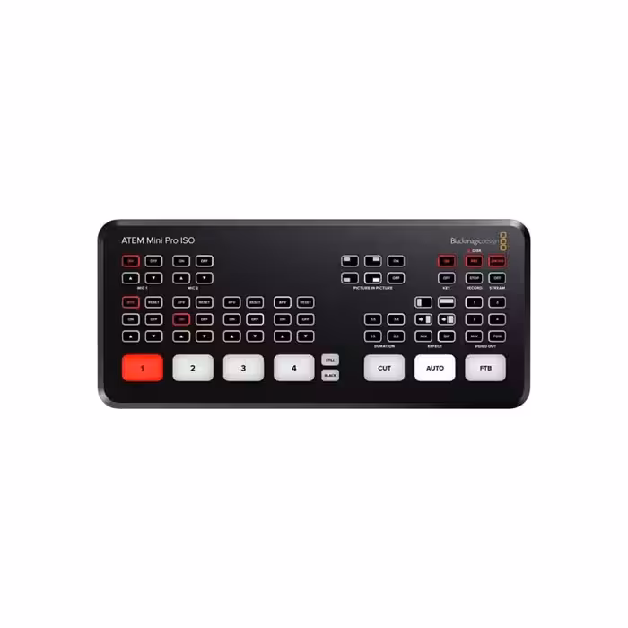 میکسر بلک مجیک دیزاین مدل Blackmagic ATEM Mini Pro ISO