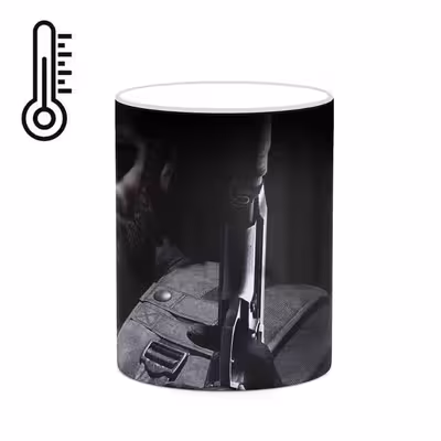 ماگ حرارتی کاکتی طرح بازی Rogue Warrior مدل mgh20939