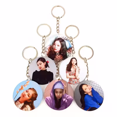 جاکلیدی خندالو طرح جنی گروه موسیقی بلک پینک کد 220A مجموعه 6 عددی 