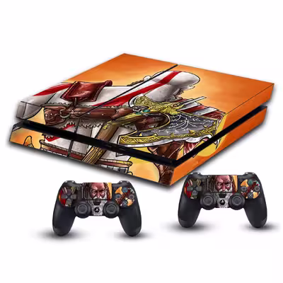 برچسب کنسول بازی مدل god of war2 کد 143 محموعه 12 عددی