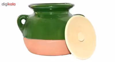 ظرف دیزی سفالی مدل ساده سایز بزرگ