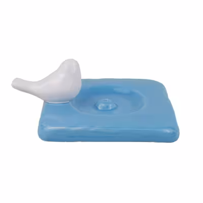 جاعودی سرامیکی طرح پرنده مدل مربع