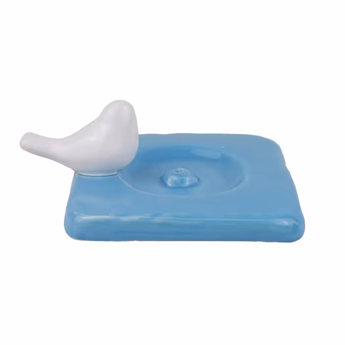 جاعودی سرامیکی طرح پرنده مدل مربع