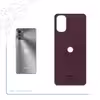 برچسب پوششی ماهوت مدل Matte-Dark-Brown-Leather مناسب برای گوشی موبایل موتورولا Moto E32s