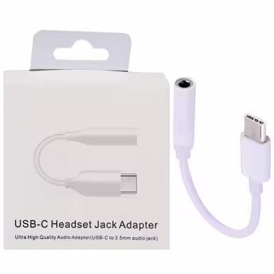 مبدل USB-C به جک 3.5 میلی متری مدل SM