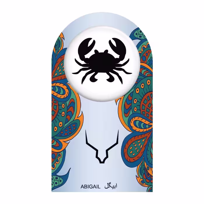 پیکسل ابیگل طرح خرچنگ ماه تیر کد 004