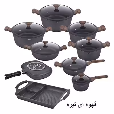 سرویس پخت و پز 17 پارچه جی فی نی مدل GZ-W