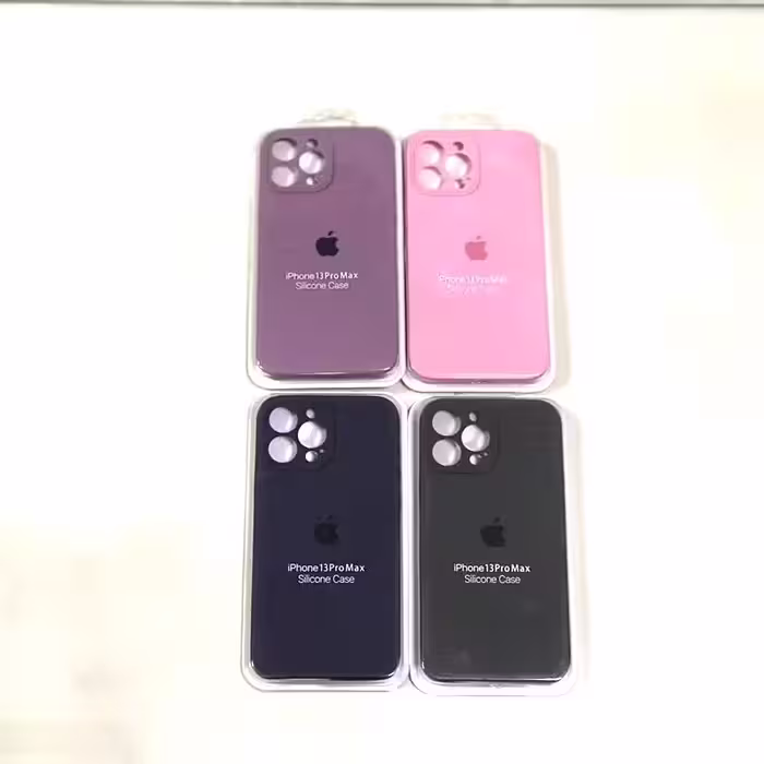 کاور مدل سیلیکونی پاک کنی مناسب برای گوشی موبایل اپل iphone 13 pro max