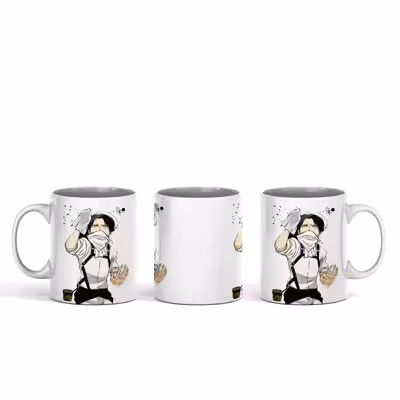 ماگ طرح انیمه حمله به تایتان کد 16