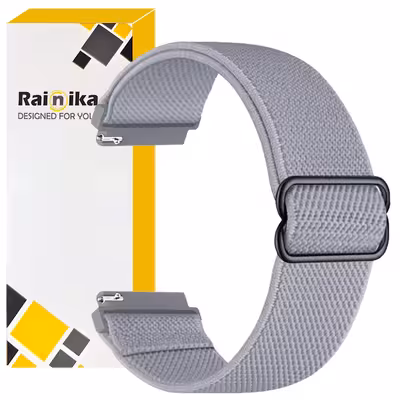 بند رینیکا مدل 22 DRAW مناسب برای ساعت هوشمند هایلو Solar