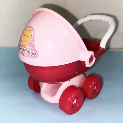 اسباب بازی مدل عروسک با کالسکه کد 04