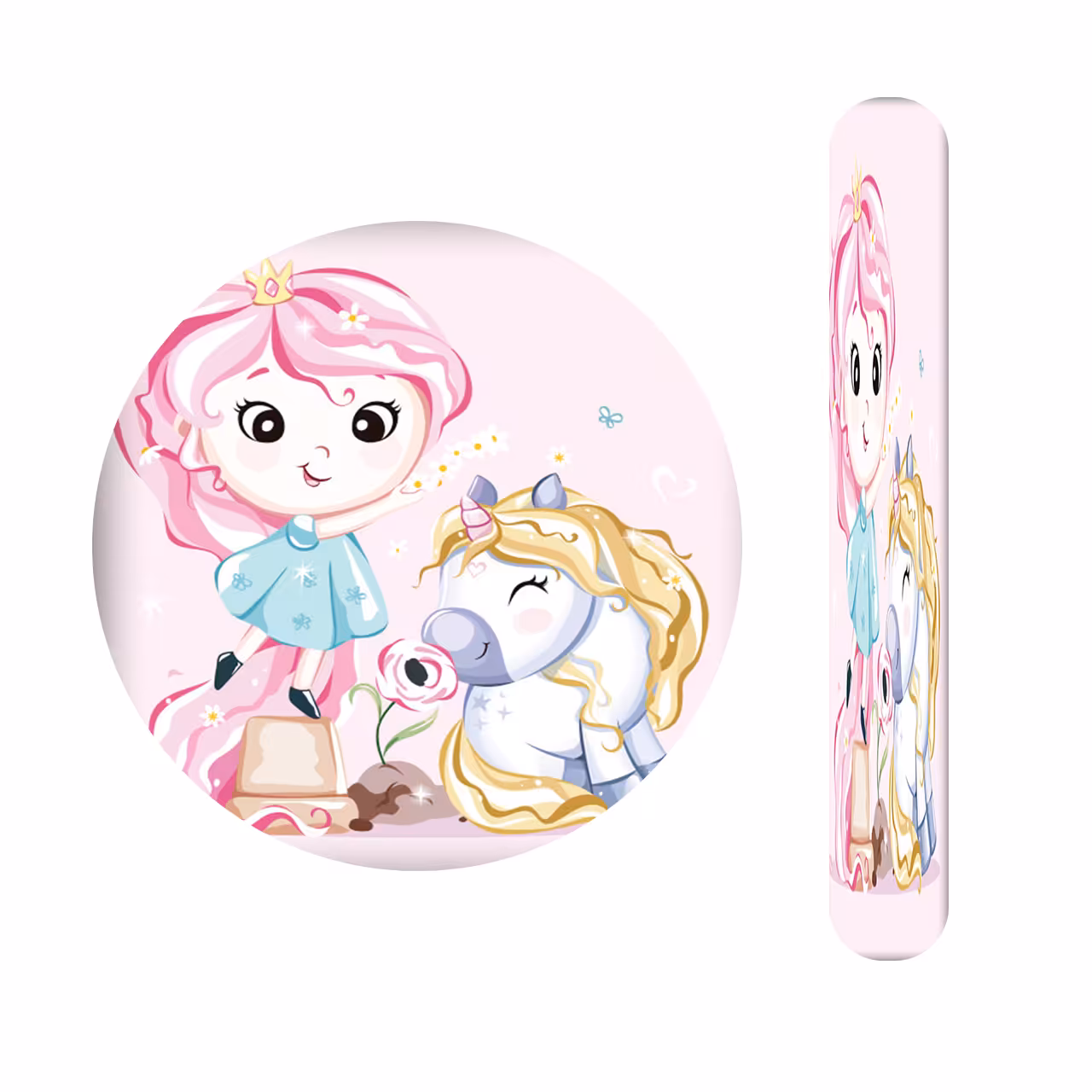 سوهان ناخن مندیکس مدل یونیکورن کد 572 به همراه آینه جیبی