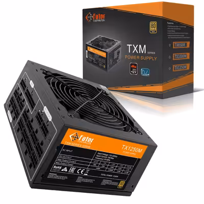منبع تغذیه کامپیوتر فاطر مدل TX1250M