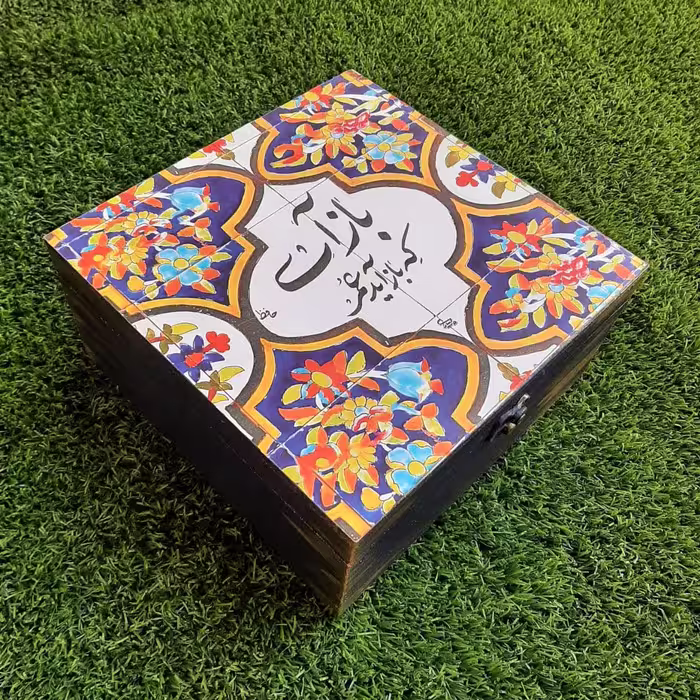 جعبه چای کیسه ای مدل سنتی