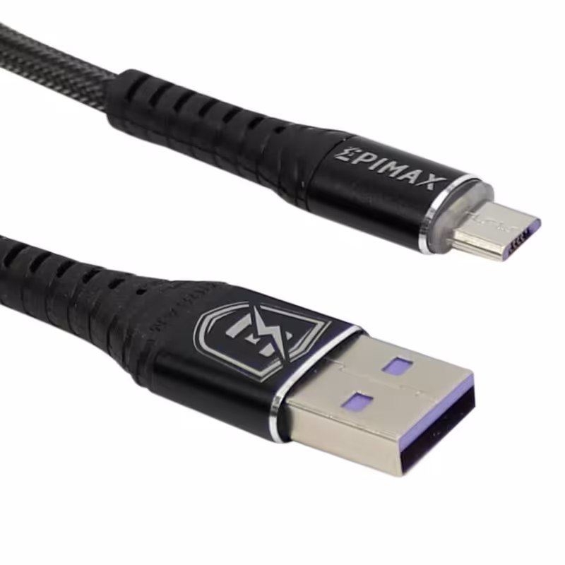 کابل تبدیل USB به MicroUSB اپیمکس مدل EC-10 طول 1.2 متر