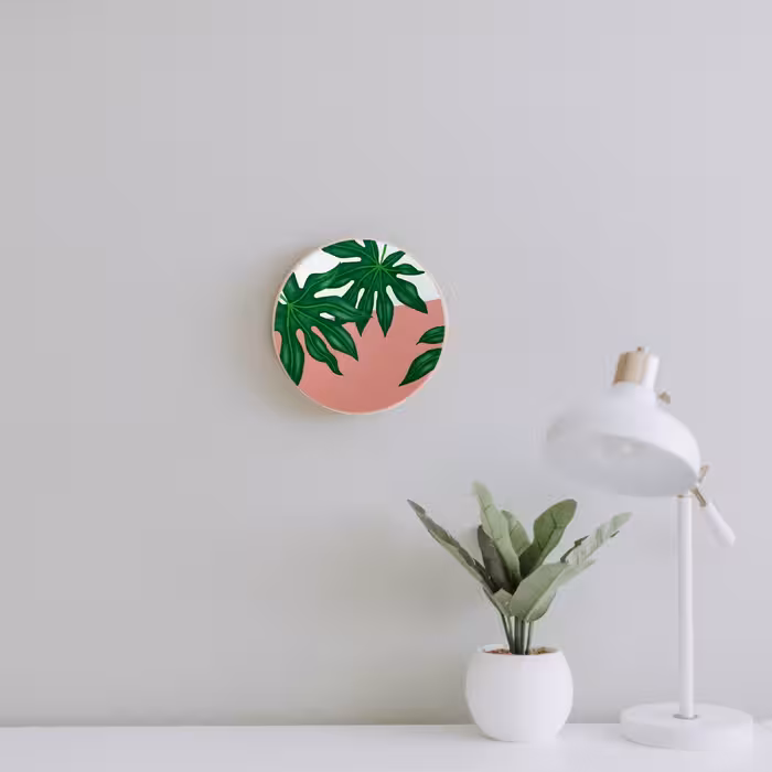 بشقاب دیوارکوب سفالی مدل bb33