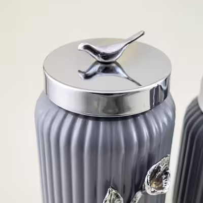 بانکه مدل کندی شیاردار کد PR033 مجموعه 3 عددی 