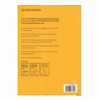 کتاب Collins English For Exam Writing For IELTS اثر Anneli Williams انتشارات اشتیاق نور