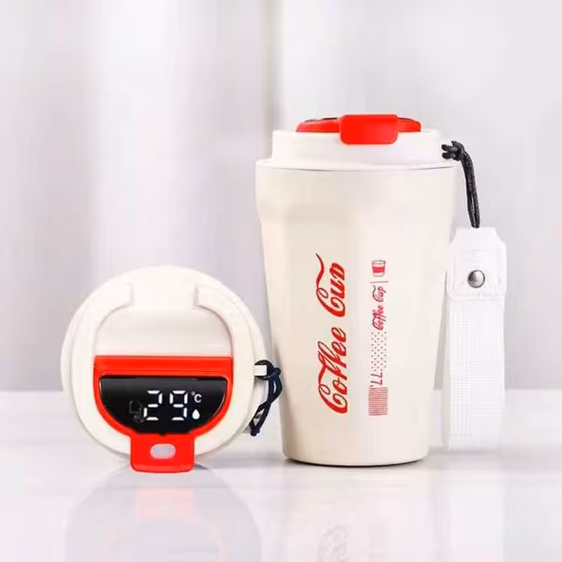 ماگ سفری مدل کافی  درجه دار گنجایش 0.38 لیتر