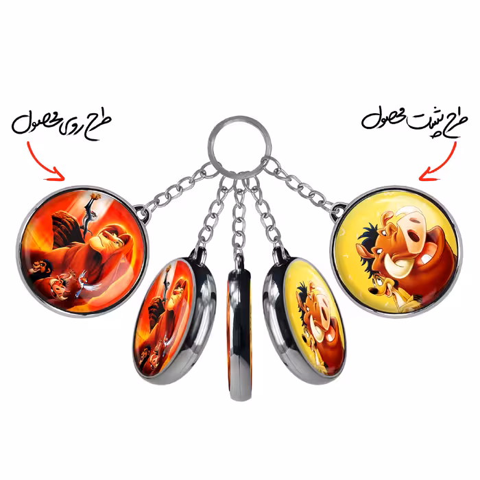 جاکلیدی خندالو طرح شیرشاه مدل دوطرفه کد 1068710688