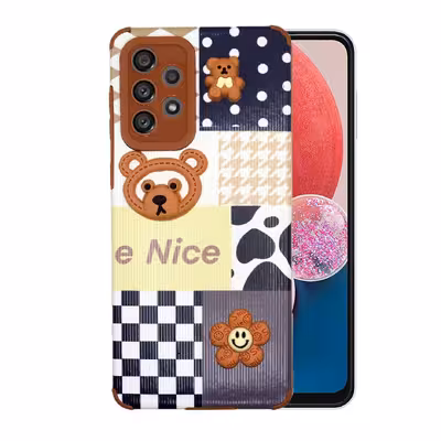 کاور کانواس مدل Teddy مناسب برای گوشی موبایل سامسونگ Galaxy A53 5G 