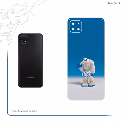 برچسب پوششی ماهوت مدل Smallfoot مناسب برای گوشی موبایل سامسونگ Galaxy A22 5G