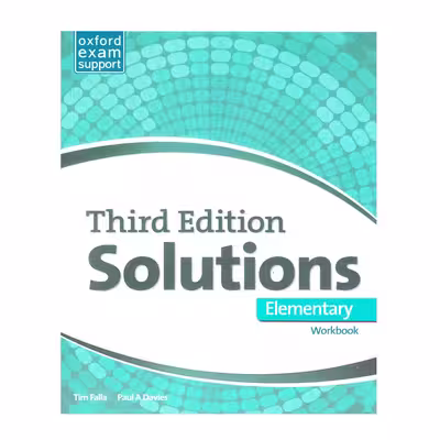 کتاب Solutions Elementry Third Edition اثر Tim Falla And Paul A Davies انتشارات سپاهان
