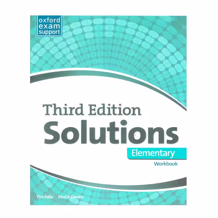 کتاب Solutions Elementry Third Edition اثر Tim Falla And Paul A Davies انتشارات سپاهان
