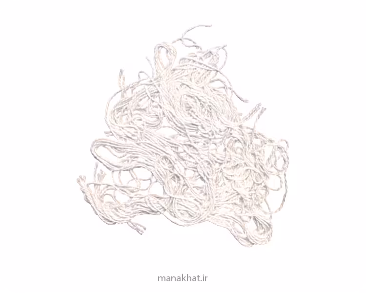 لیقه خوشنویسی ابریشمی خالص