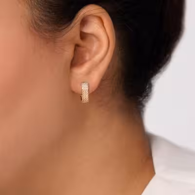 گوشواره ژوپینگ حلقه ای a21