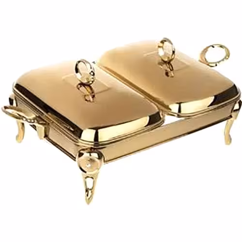 سوفله دو قلو مستطیل طلایی   B0011   OW3104G   MGS