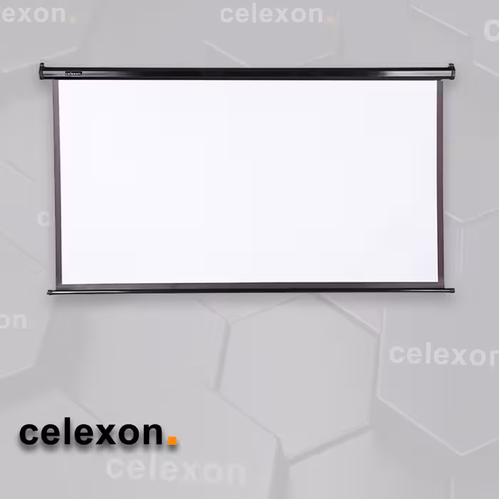 پرده نمایش مشکی برقی سلکسون مدل CSB200A