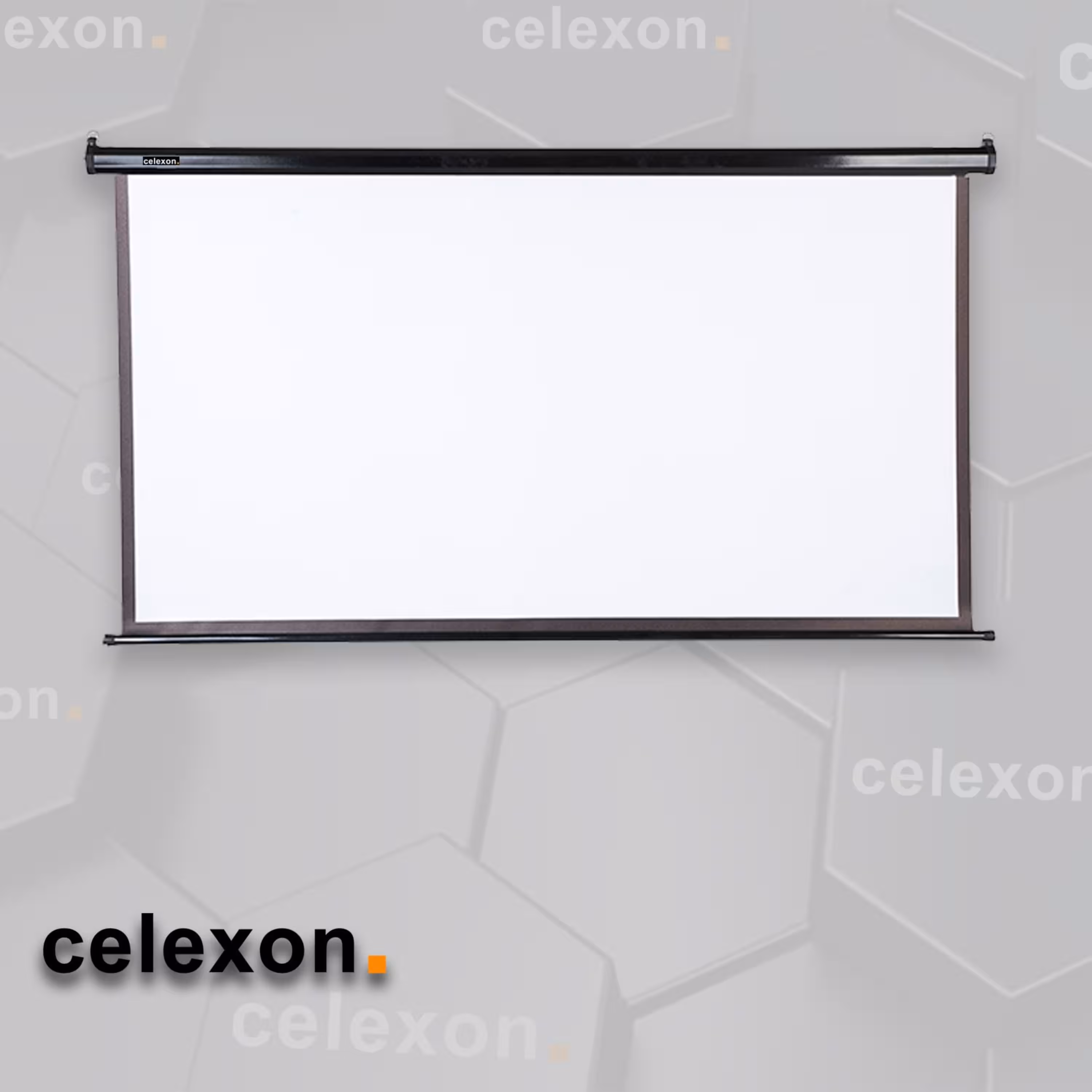 پرده نمایش مشکی برقی سلکسون مدل CSB200A