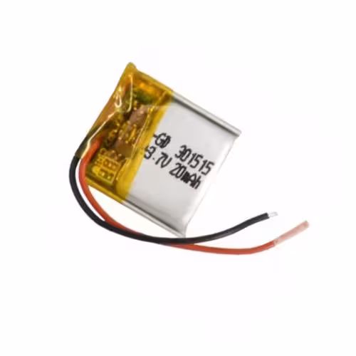 باطری پلیمر سایز 301515 ظرفیت 20 میلی آمپر
