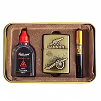 ست فندک بنزینی طرح توپ