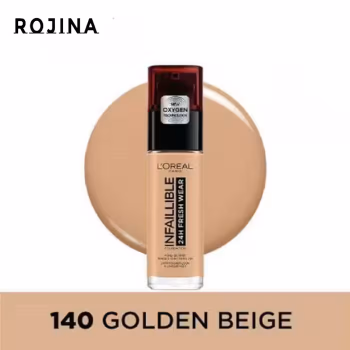 کرم پودر لورال اینفالیبل 24 ساعته شماره 140