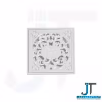 کفشور سفید زاماک 10*10 با خروجی 50 میلی متر جهانیار طرح روم