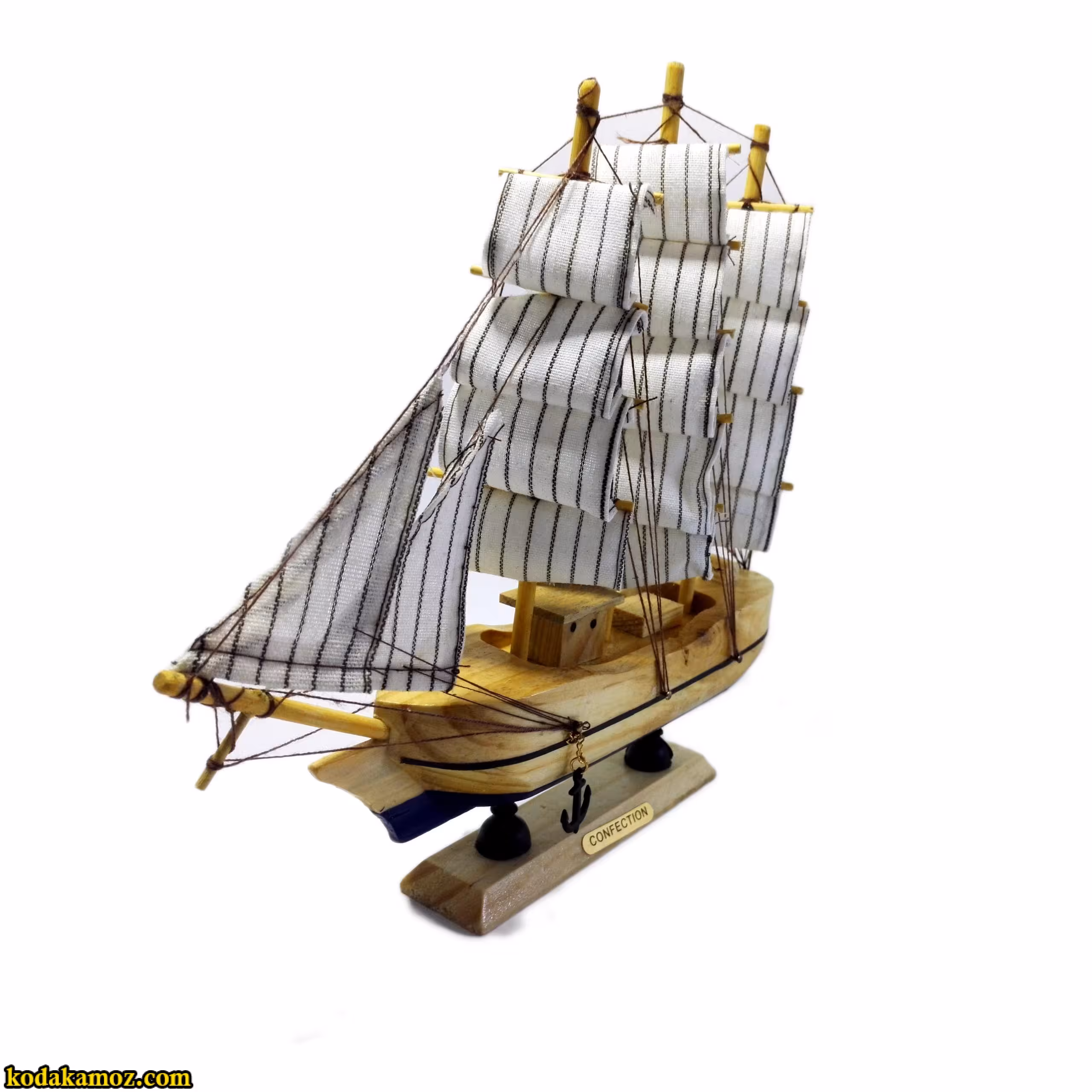 ماکت کشتی بادبانی چوبی (هدیه ولنتاین ماکت کشتی)